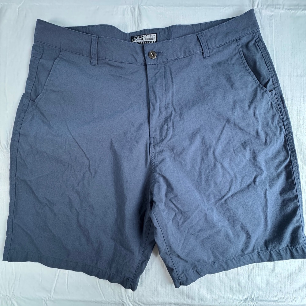 Canyon Guide Outfitters Mens‎ Size 40 Blue Cotton Blend Shorts
